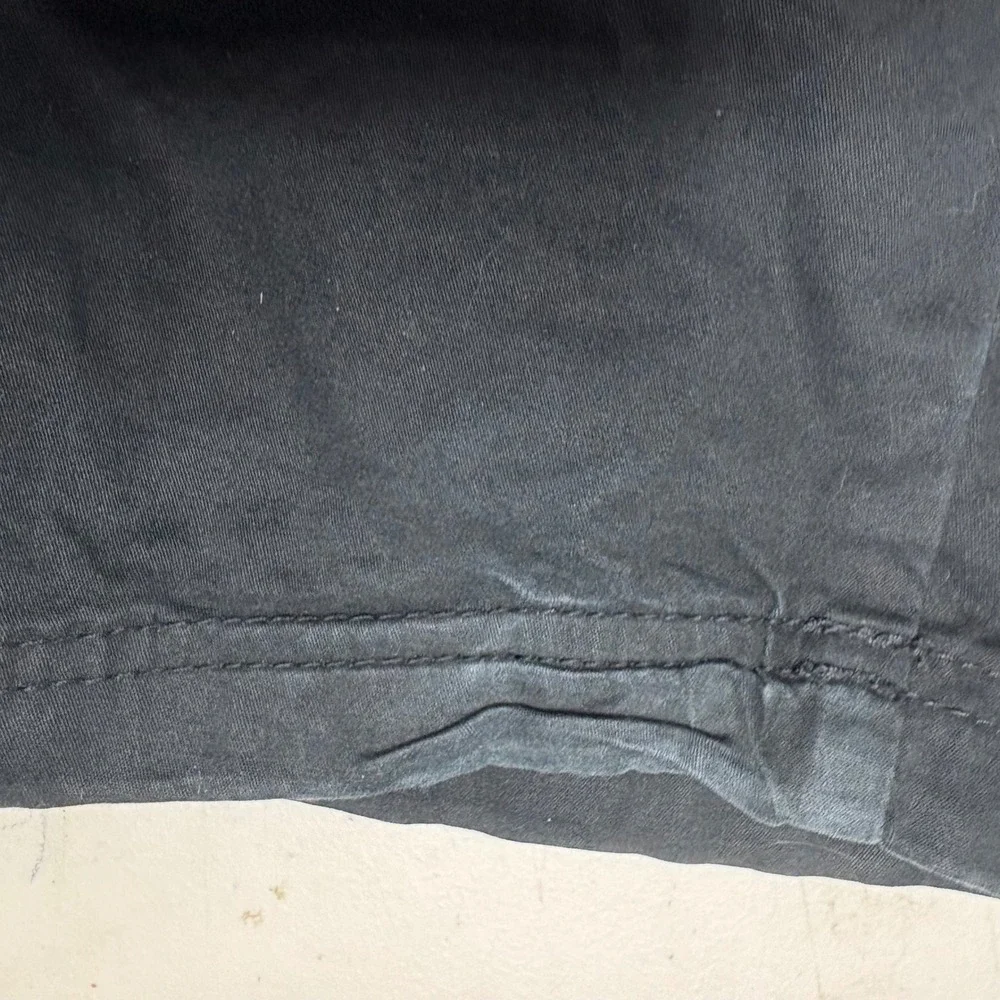 Hollister Slim Straight Cargo Pants Black Epic Flex  Size XS